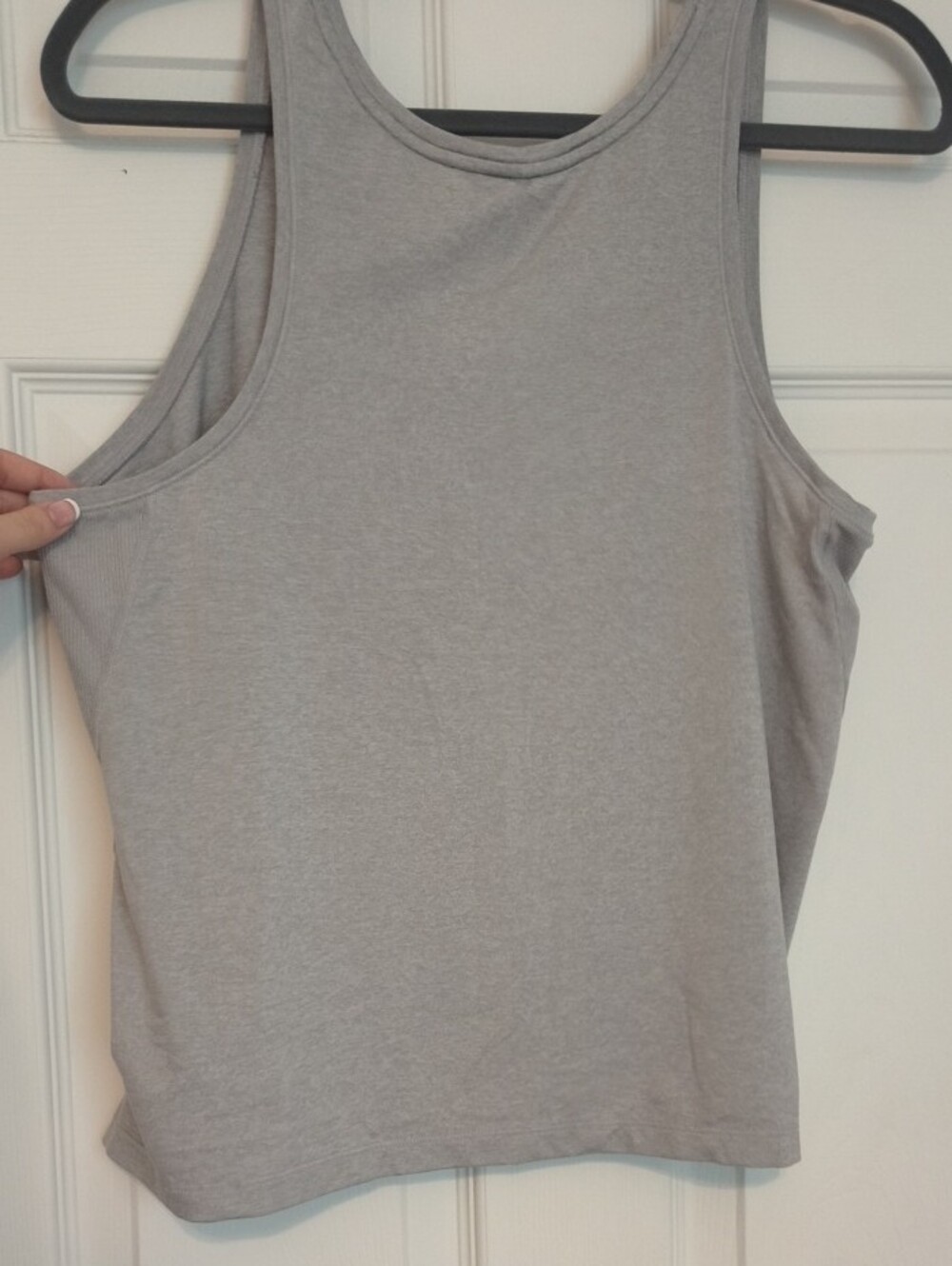 Athleta Light Gray Women's Tank Top - Picture 6 of 6